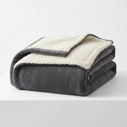Plaid laine et cachemire luxe élégant - Vue 1 - Plaid