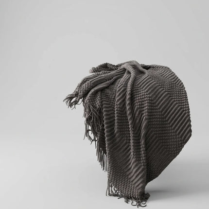 Plaid laine xxl chaud pour canapé élégant - Vue 3 - Plaid
