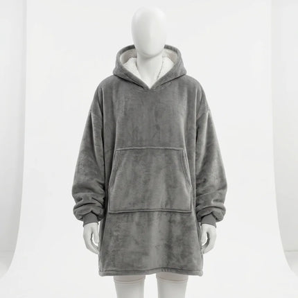 Plaid pull homme oversize style urbain - Vue 1 - Plaid