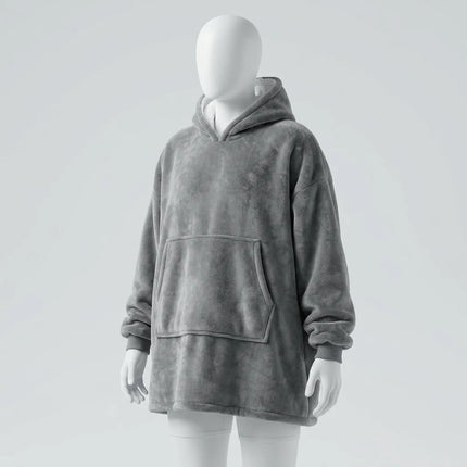 Plaid pull homme oversize style urbain - Vue 2 - Plaid